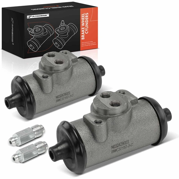 2 Pcs Drum Brake Wheel Cylinders for 1981-1983 Ford LN8000