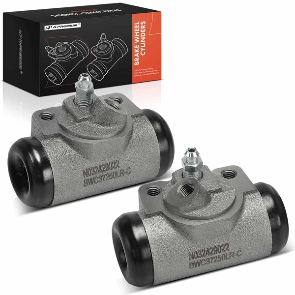 2 Pcs Rear Drum Brake Wheel Cylinders for 1988-2003 Ford F-350