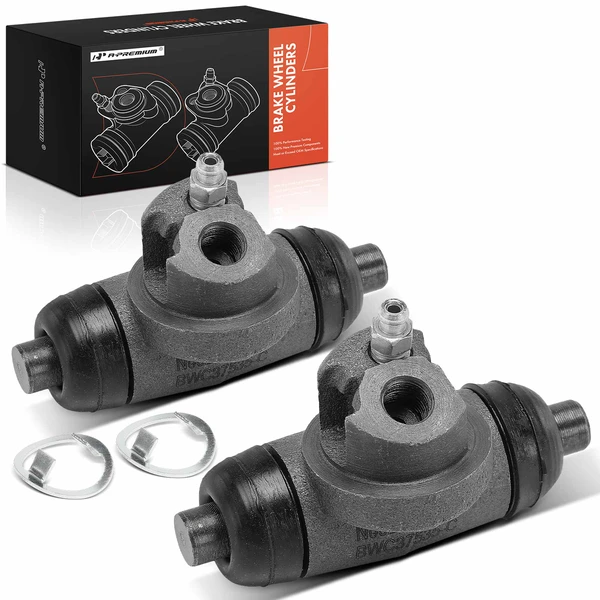 2 Pcs Rear Drum Brake Wheel Cylinders for 1987 Chevrolet Corsica