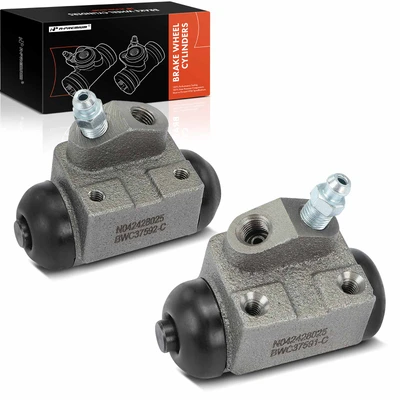 2 Pcs Rear Brake Wheel Cylinders
