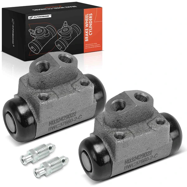 2 Pcs Rear Drum Brake Wheel Cylinders for 2000-2005 2007-2011 Ford Focus