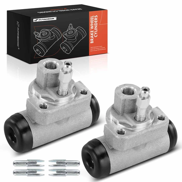 2 Pcs Rear Drum Brake Wheel Cylinders for 1987-1988 Nissan Pathfinder