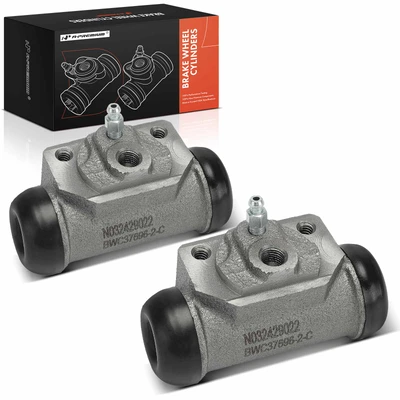 2 Pcs Rear Drum Brake Wheel Cylinders