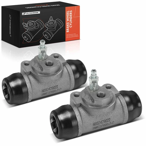 2 Pcs Rear Drum Brake Wheel Cylinders for 2000-2007 Toyota Tundra