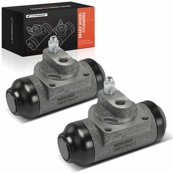 2 Pcs Rear Drum Brake Wheel Cylinders for 1988-1991 Chevrolet C1500