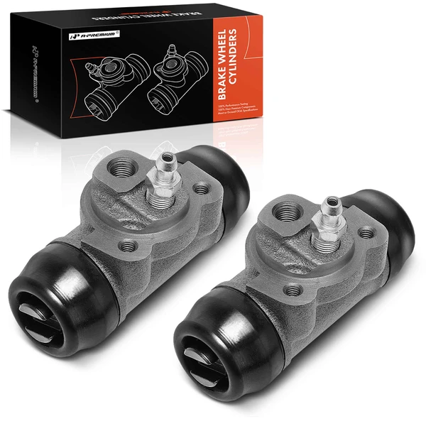 2 Pcs Rear Drum Brake Wheel Cylinders for 1987-1988 1990-1991 2001-2002 Toyota 4Runner