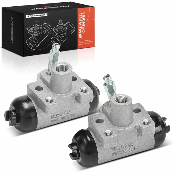 2 Pcs Rear Drum Brake Wheel Cylinders for 1997-2001 Honda CR-V