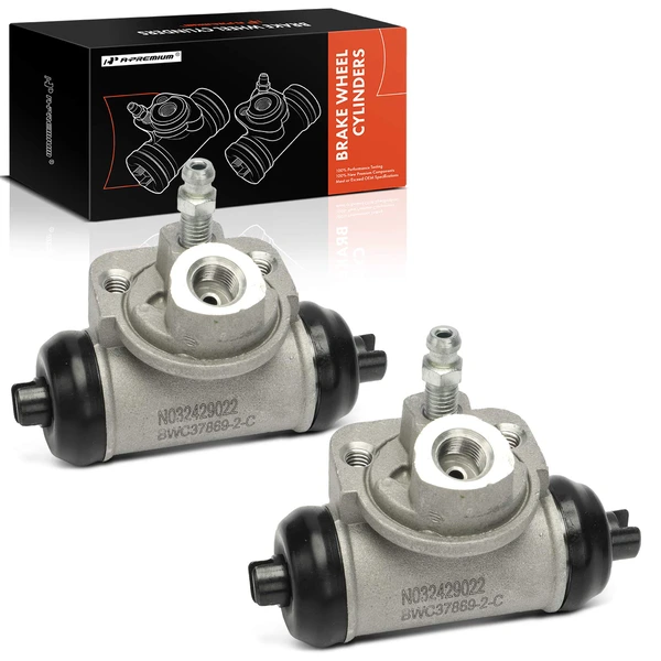 2 Pcs Rear Drum Brake Wheel Cylinders for 1991-1999 Nissan Sentra