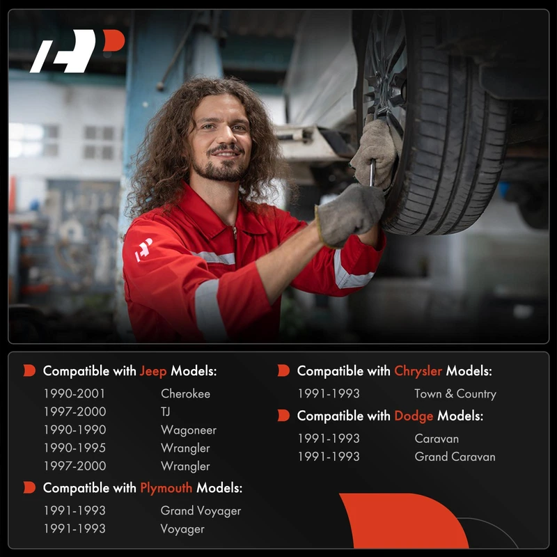 2 Pcs Rear Drum Brake Wheel Cylinders for Jeep XJ Cherokee TJ Chrysler Town & Country