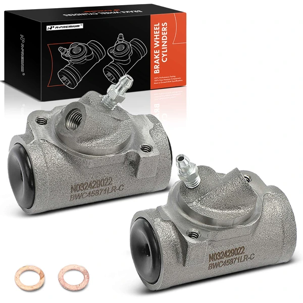 2 Pcs Front Brake Wheel Cylinders for 1964-1965 Chevrolet G10 Van