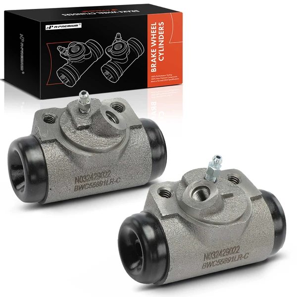 2 Pcs Front Drum Brake Wheel Cylinders for 1973 Ford M-400