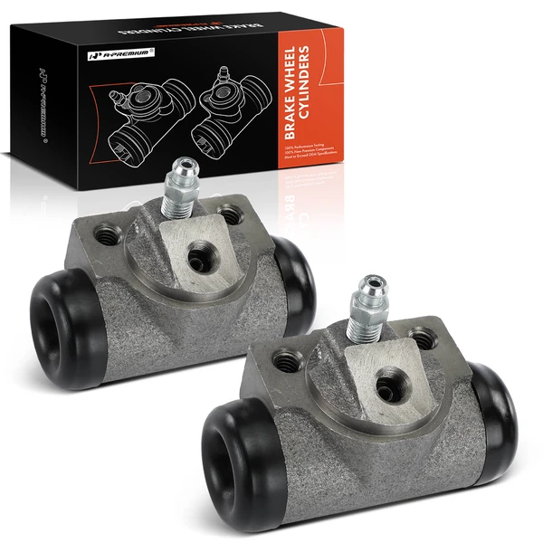 2 Pcs Rear Drum Brake Wheel Cylinders for 1969-1980 Checker Marathon