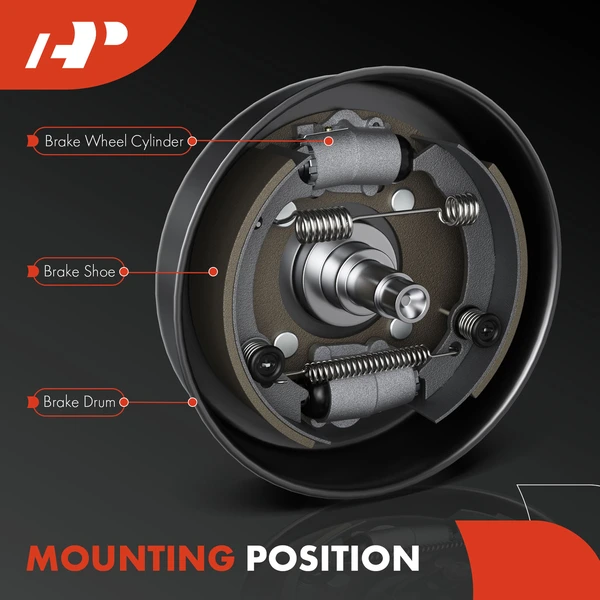 2 Pcs Rear Drum Brake Wheel Cylinders for Chevrolet Suburban 1500 2500 GMC