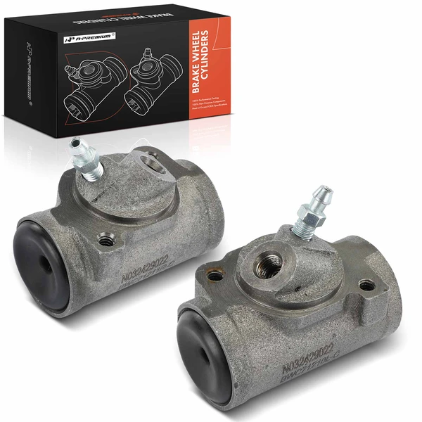 2 Pcs Front Drum Brake Wheel Cylinders for Chevy Chevelle Buick GS Pontiac GMC