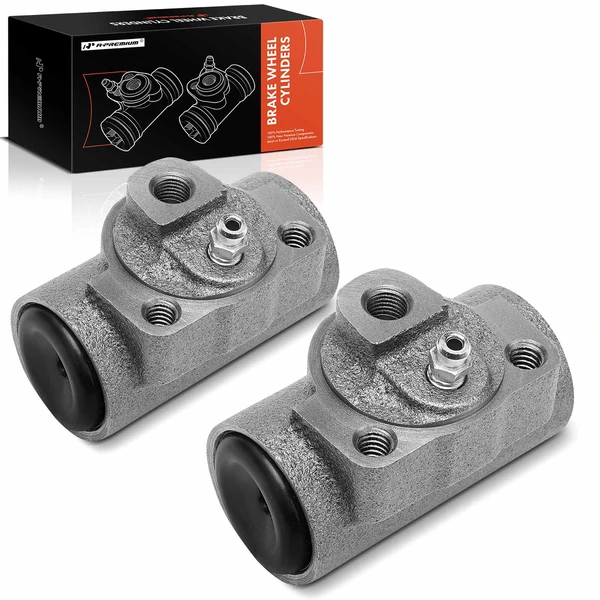 2 Pcs Rear Drum Brake Wheel Cylinders for Chevy G30 C20 C30 GMC C25 K25 Suburban