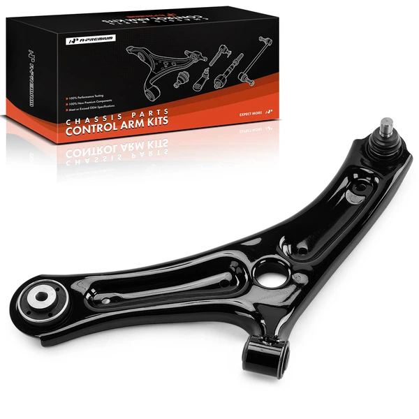 2018-2022 Ford EcoSport 1-Pc Control Arm & Ball Joint, Front Driver Lower with Ball Joint A-Premium APCA7259