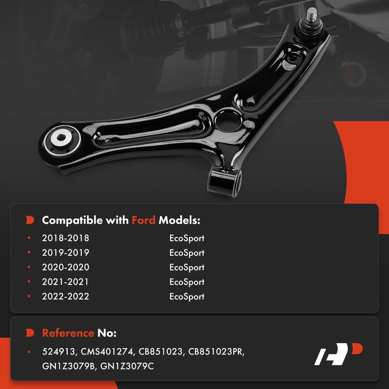 1-Pc Control Arm & Ball Joint, Front Driver Lower with Ball Joint A-Premium APCA7259