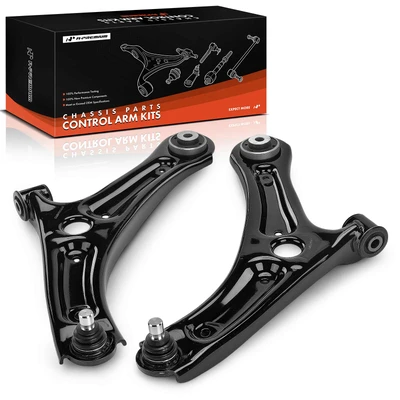 2 Pcs Front Lower Control Arm & Ball Joint Assembly