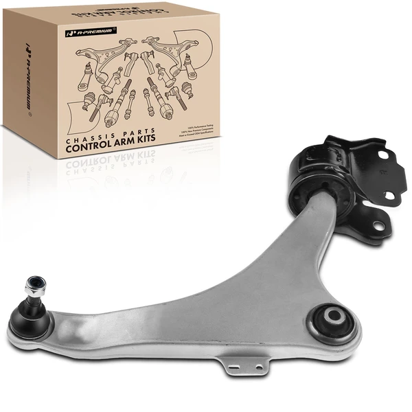 1-Pc Control Arm and Ball Joint Kit, Front Passenger Lower with Ball Joint A-Premium APCA0276