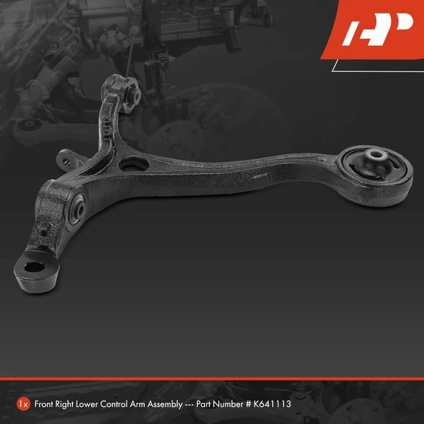 1-Pc Control Arm and Bushing Kit, Front Passenger Lower A-Premium APCA3755
