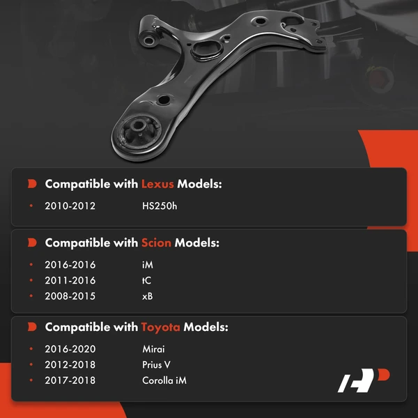 1-Pc Control Arm, Front Passenger Lower A-Premium APCA8146