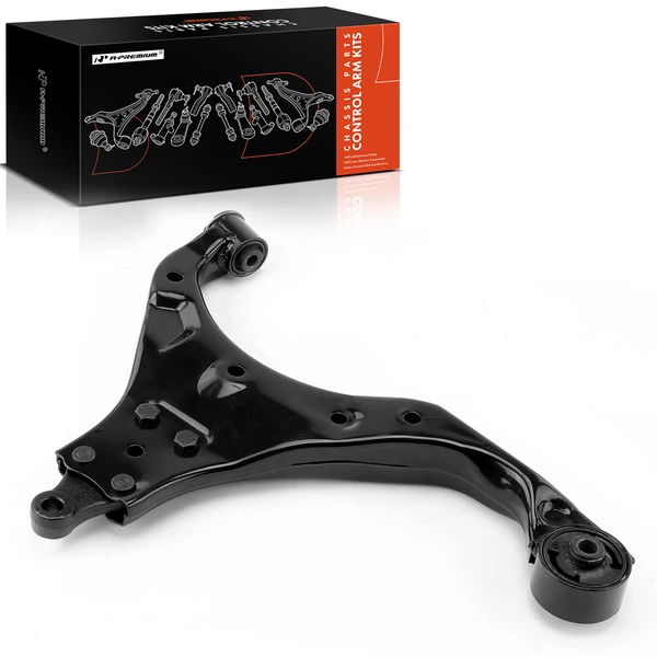 2005-2010 Kia Sportage 1-Pc Control Arm, Front Passenger Lower A-Premium APCA4356