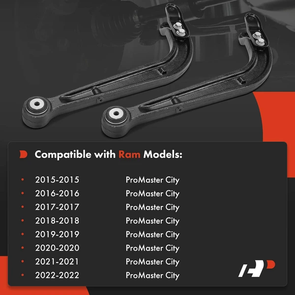 2-Pc Control Arm and Bushing Kit, Rear Driver & Passenger Upper A-Premium APCA5940