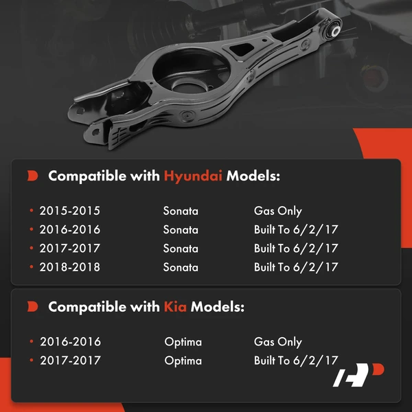 1-Pc Suspension Control Arm, Rear Passenger Lower A-Premium APCA5755
