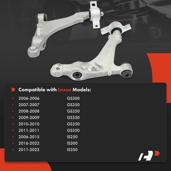 2-Pc Control Arm, Front Driver & Passenger Lower A-Premium APCA5974