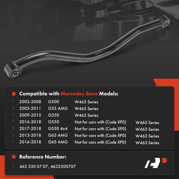 Center Track Control Arm Front Center A-Premium APCA9487