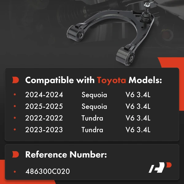 Control Arm Front Driver Upper A-Premium APCA9489