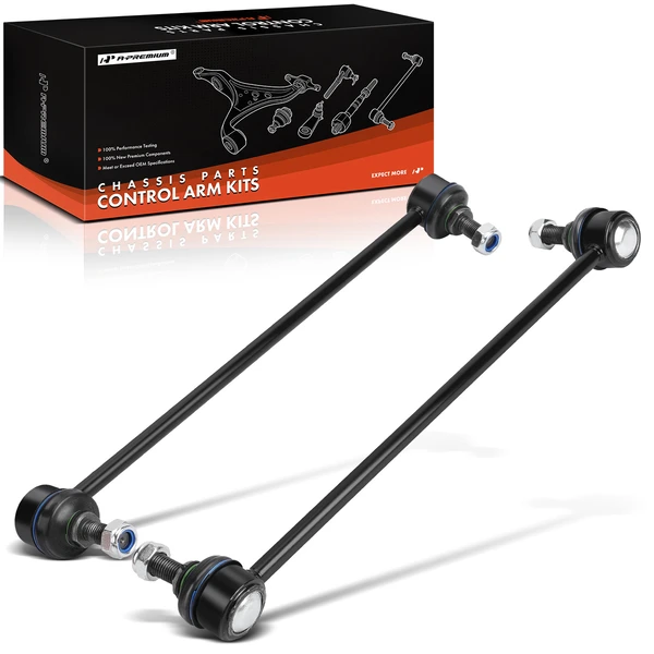 Sway Bar Link, Front Side, A-Premium APCA0093