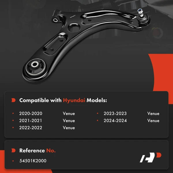 1-Pc Control Arm and Ball Joint Kit, Front Passenger Lower with Ball Joint A-Premium APCA8153