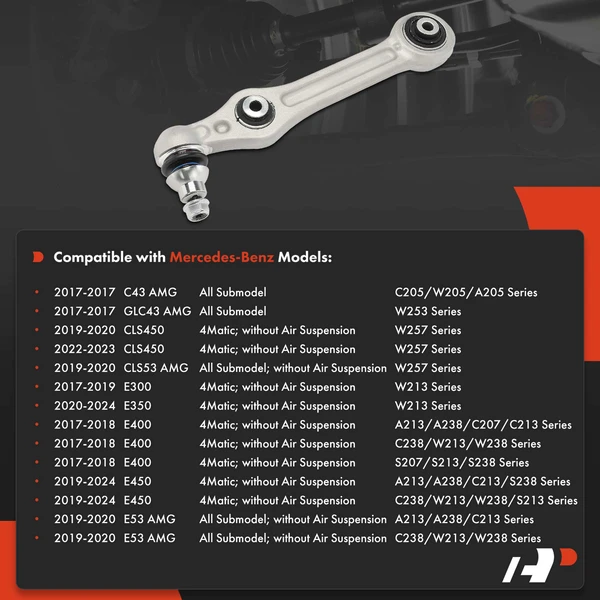 1-Pc Control Arm and Ball Joint Kit, Front Lower Rearward with Ball Joint A-Premium APCA5797