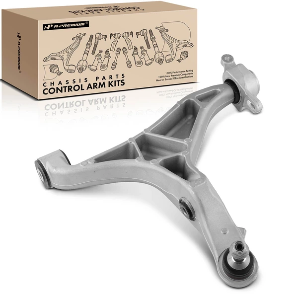 2016-2020 Jeep Grand Cherokee 1-Pc Control Arm and Ball Joint Kit, Front Passenger Lower with Ball Joint A-Premium APCA4380