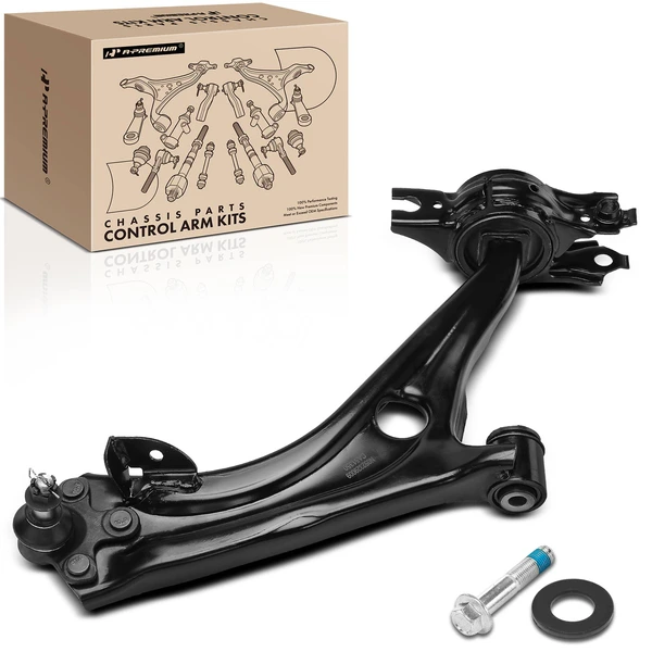 1-Pc Control Arm and Ball Joint Kit, Front Passenger Lower with Ball Joint A-Premium APCA5817