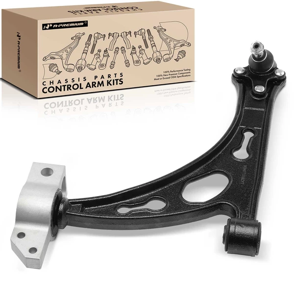 2012-2013 Volkswagen Golf R 1-Pc Control Arm and Ball Joint Kit, Front Driver Lower with Ball Joint A-Premium APCA4382