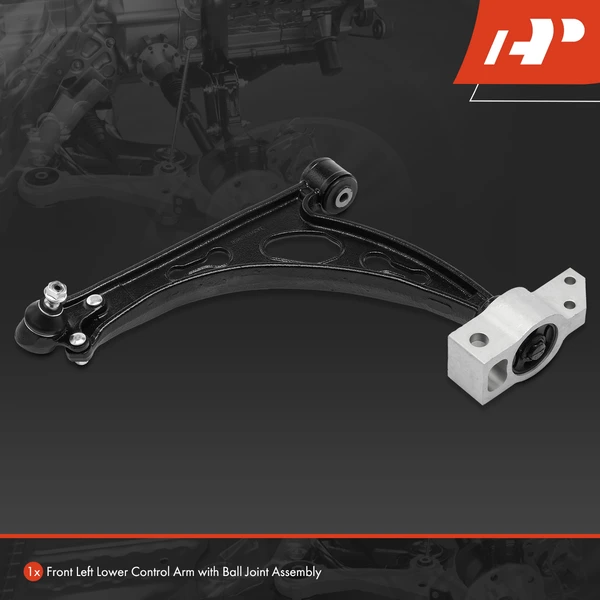 1-Pc Control Arm and Ball Joint Kit, Front Driver Lower with Ball Joint A-Premium APCA4382