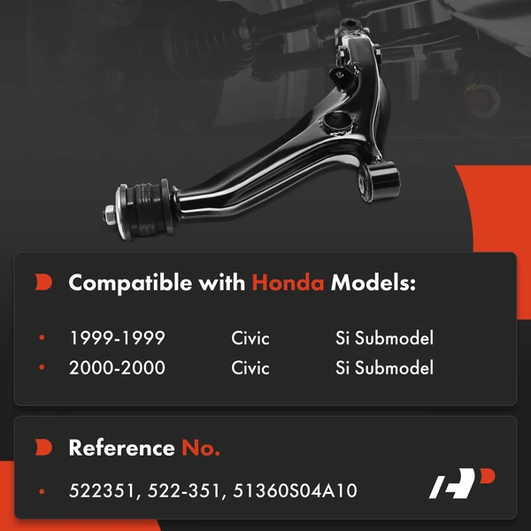 1-Pc Control Arm Bushing, Front Driver Lower A-Premium APCA8154