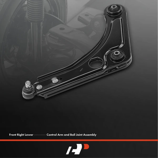 1-Pc Control Arm and Ball Joint Kit, Front Passenger Lower with Ball Joint A-Premium APCA4384
