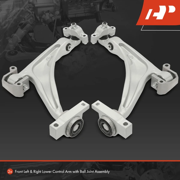 2-Pc Control Arm and Ball Joint Kit, Front Driver & Passenger Lower with Ball Joint A-Premium APCA7265
