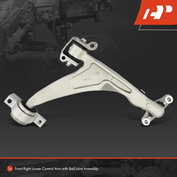 1-Pc Control Arm and Ball Joint Kit, Front Passenger Lower with Ball Joint A-Premium APCA7266