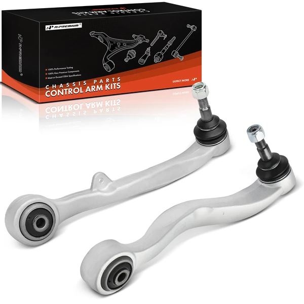 2-Pc Control Arm and Ball Joint Kit, Front Lower with Ball Joint A-Premium APCA0004