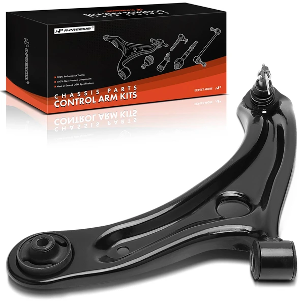 2015-2019 Honda Fit 1-Pc Control Arm Ball Joint and Bushing Kit, Front Driver Lower with Ball Joint A-Premium APCA8159