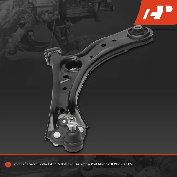 1-Pc Control Arm and Ball Joint Kit, Front Driver Lower with Ball Joint A-Premium APCA5838