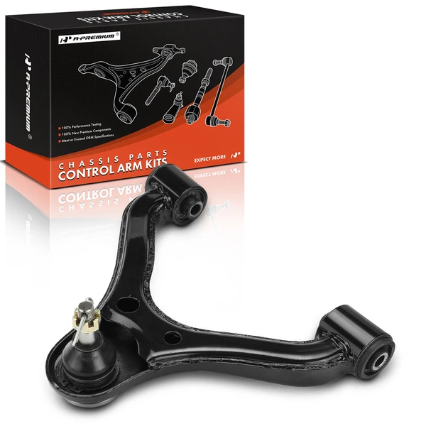 1-Pc Control Arm and Ball Joint Assembly, Front Right Passenger Upper with Ball Joint A-Premium APCA6329