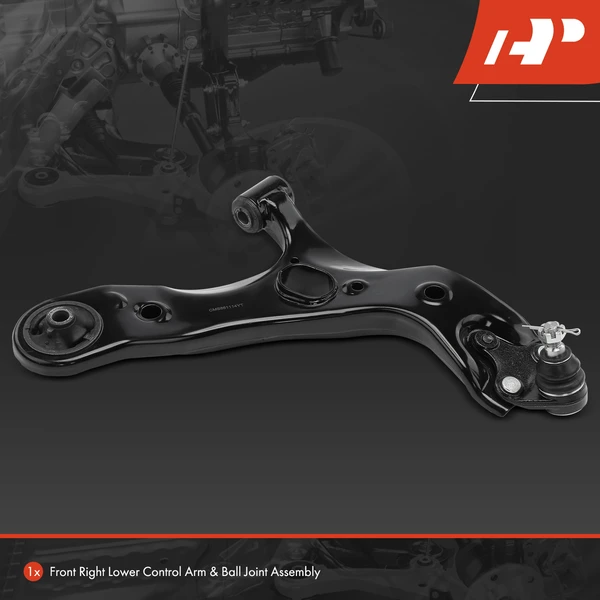 1-Pc Control Arm and Ball Joint Kit, Front Passenger Lower with Ball Joint A-Premium APCA6526