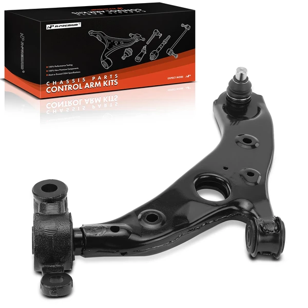 1-Pc Control Arm and Ball Joint Kit, Front Driver Lower with Ball Joint A-Premium APCA4390