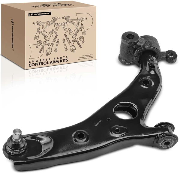 1-Pc Control Arm and Ball Joint Kit, Front Passenger Lower with Ball Joint A-Premium APCA4391