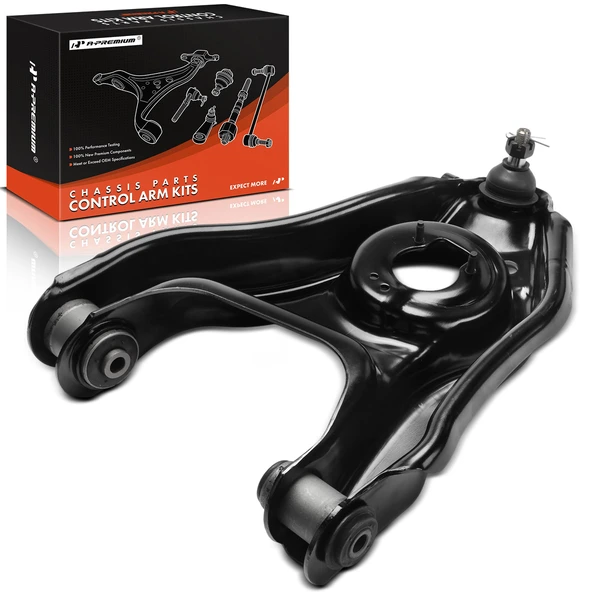 1-Pc Control Arm & Ball Joint Assembly, Front Side with Ball Joint A-Premium APCA8508